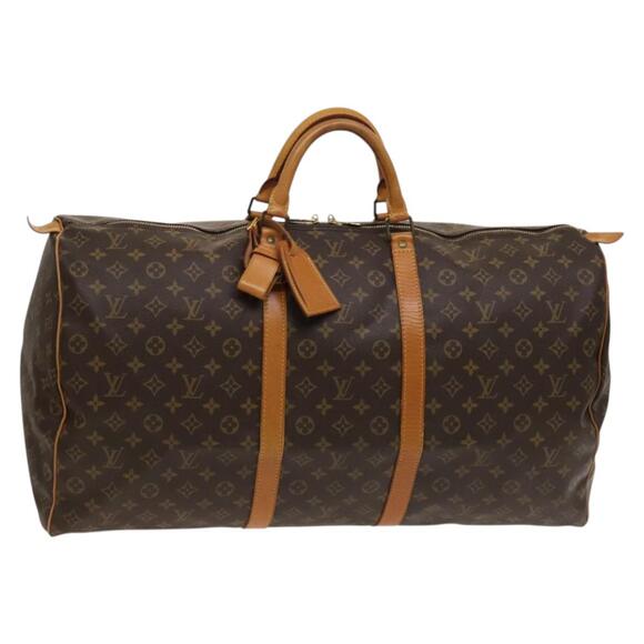 LOUIS VUITTON Monogram Keepall 60 Boston Bag M41422 - Picture 1 of 16